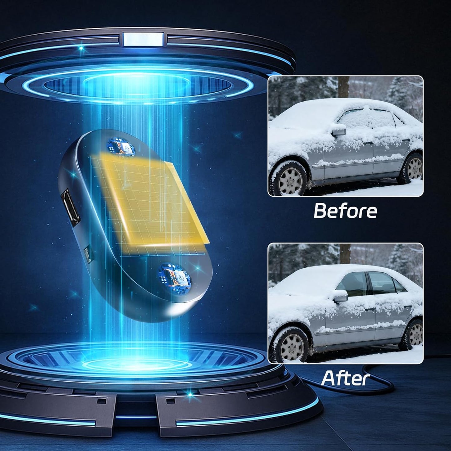 Electromagnetic Snow Removal